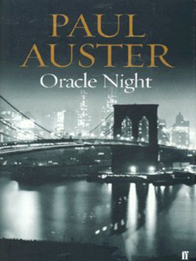 Cover for Paul Auster · Oracle Night (Buch) (2003)