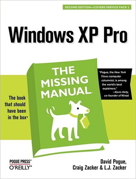 Windows XP Pro - David Pogue - Kirjat - O'Reilly Media - 9780596008987 - tiistai 28. joulukuuta 2004