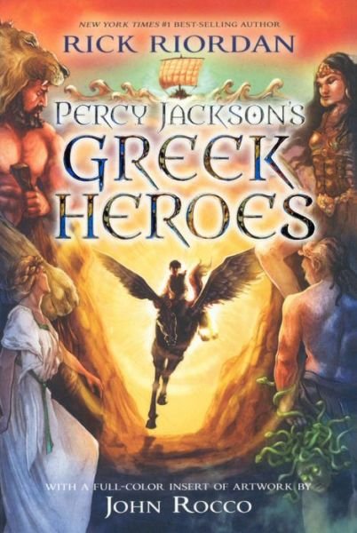 Cover for Rick Riordan · Percy Jackson's Greek Heroes (Hardcover Book) (2017)