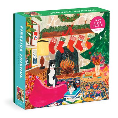 Fireside Friends 1000 Piece Puzzle in Square Box - Fireside Friends 1000 Piece Puzzle in Square Box - Jogo de tabuleiro - Galison - 9780735375987 - 1 de setembro de 2022