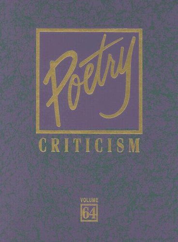 Cover for Michelle Lee · Poetry Criticism (Hardcover Book) (2005)