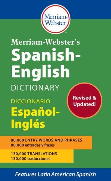 Cover for Merriam-Webster · Merriam-Webster's Spanish-English Dictionary (Paperback Book) (2021)