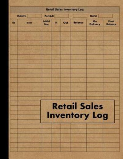 Cover for Red Tiger Press · Retail Sales Inventory Log (Paperback Book) (2019)