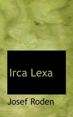 Cover for Josef Roden · Irca Lexa (Paperback Book) (2009)