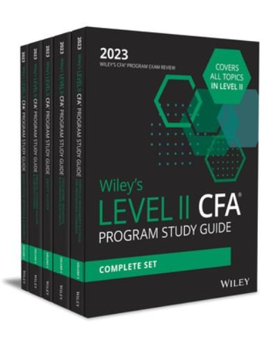 Cover for Wiley · Wiley's Level II CFA Program Study Guide 2023: Complete Set (Pocketbok) (2022)