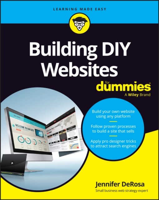 Cover for DeRosa, Jennifer (Toto Coaching) · Building DIY Websites For Dummies (Taschenbuch) (2024)