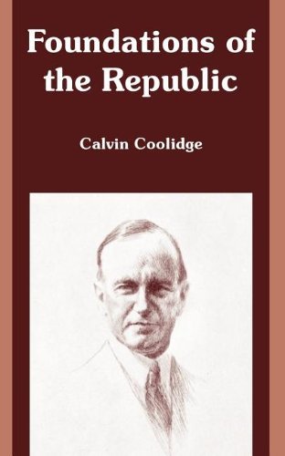 Cover for Calvin Coolidge · Foundations of the Republic (Pocketbok) (2004)