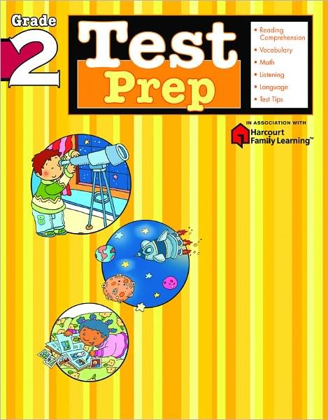 Cover for Flash Kids Editors · Test Prep: Grade 2 (Flash Kids Harcourt Family Learning) (Paperback Book) (2005)