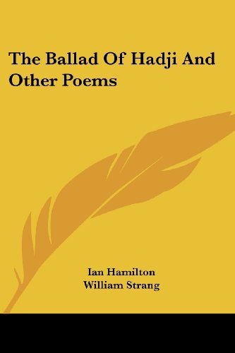 Cover for Ian Qc Hamilton · The Ballad of Hadji and Other Poems (Paperback Book) (2007)