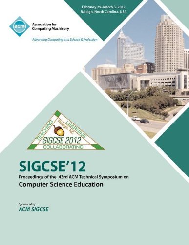 Cover for Sigcse Conference Committee · SIGCSE 12 Proceedings of the 43rd ACM Technical Symposium on Computer Science Education (Paperback Bog) (2012)