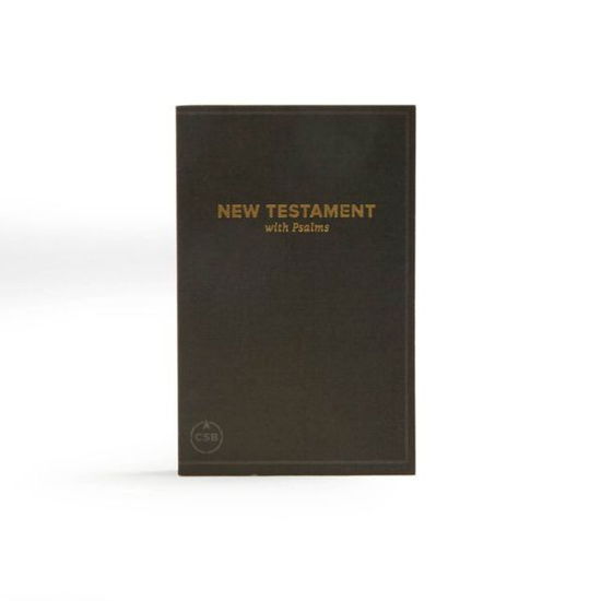 Cover for CSB Bibles by Holman · CSB Pocket New Testament with Psalms, Black Trade Paper (Pocketbok) (2018)