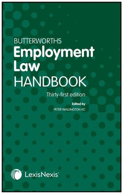 Cover for Butterworths Employment Law Handbook (Paperback Book) (2023)