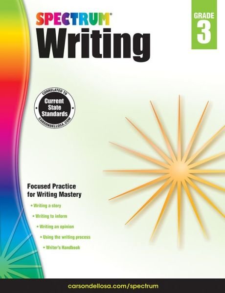 Cover for Spectrum · Spectrum Writing Grade 3 (Pocketbok) (2014)