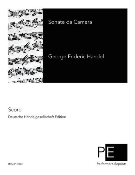 Cover for George Frideric Handel · Sonate Da Camera (Paperback Bog) (2014)