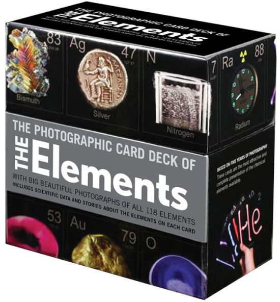 Photographic Card Deck Of The Elements: With Big Beautiful Photographs of All 118 Elements in the Periodic Table - Theodore Gray - Livres - Black Dog & Leventhal Publishers Inc - 9781603761987 - 27 octobre 2010