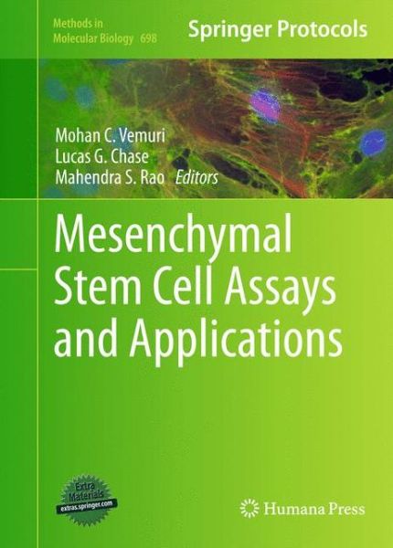 Cover for Mohan C Vemuri · Mesenchymal Stem Cell Assays and Applications - Methods in Molecular Biology (Hardcover Book) (2011)