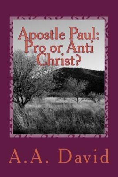 Cover for A A David · Apostle Paul (Taschenbuch) (2018)