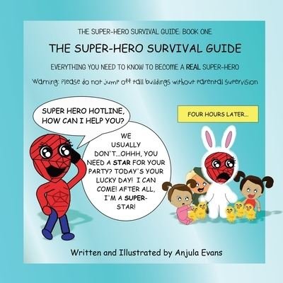 Cover for Anjula Evans · The Super-Hero Survival Guide (Paperback Book) (2019)