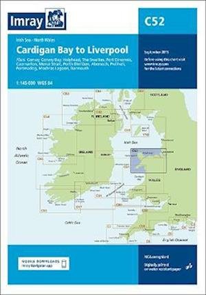Cover for Imray · Imray Chart C52: Cardigan Bay to Liverpool - C Charts (Map) [New edition] (2023)