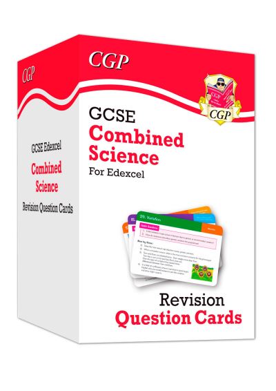 Cover for CGP Books · GCSE Combined Science Edexcel Revision Question Cards: All-in-one Biology, Chemistry &amp; Physics (Hardcover Book) (2021)