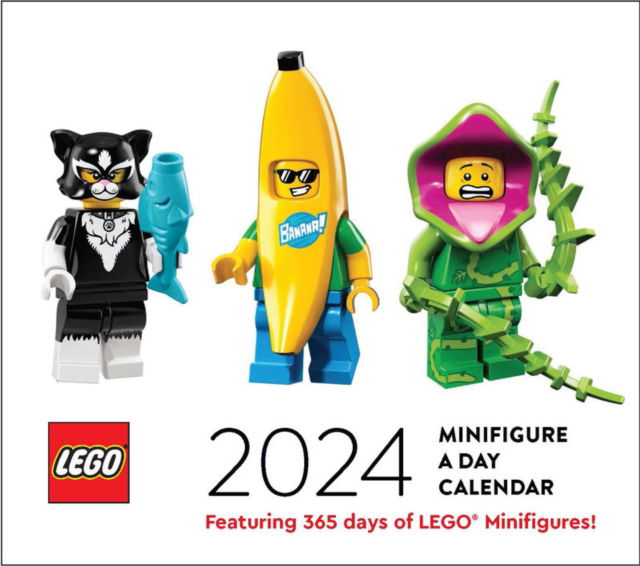 Lego 2024 Daily Cal LEGO Minifigure A Day Calendar 2023   9781797220987 