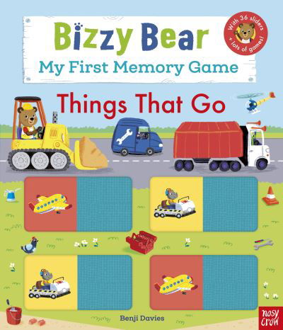Cover for Benji Davies · Bizzy Bear: My First Memory Game Book: Things That Go - Bizzy Bear (Board book) (2022)