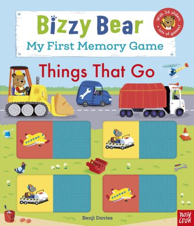 Bizzy Bear: My First Memory Game Book: Things That Go - Bizzy Bear - Benji Davies - Bøger - Nosy Crow Ltd - 9781839944987 - 6. oktober 2022