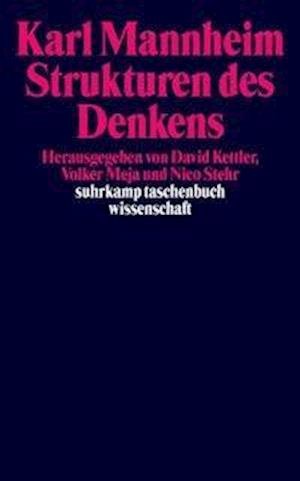 Strukturen des Denkens - Mannheim - Livros -  - 9783518278987 - 