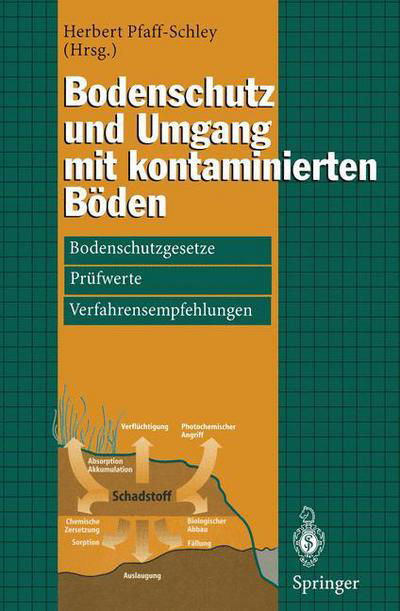 Cover for Herbert Pfaff-schley · Bodenschutz und Umgang mit Kontaminierten Boden (Paperback Bog) (1996)