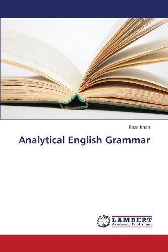 Cover for Raza Khan · Analytical English Grammar (Pocketbok) (2013)