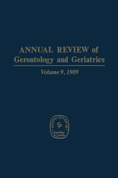 Cover for M Powell Lawton · Annual Review of Gerontology and Geriatrics: Volume 9, 1989 (Paperback Book) [Softcover reprint of the original 1st ed. 1990 edition] (1990)