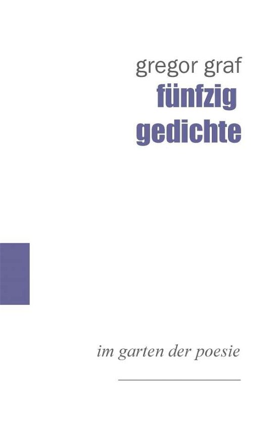Cover for Graf · Fünfzig Gedichte (Bog) [German edition] (2014)