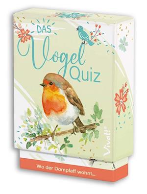 Das Vogel-Quiz »Wohnt der Dompfaff wirklich in der Kirche?« - St. Benno Verlag GmbH - Board game - St. Benno Verlag GmbH - 9783746259987 - March 1, 2022