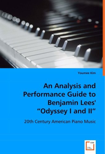Cover for Youmee Kim · An Analysis and Performance Guide to Benjamin Lees' Odyssey I and Ii: 20th Century American Piano Music (Paperback Bog) (2008)