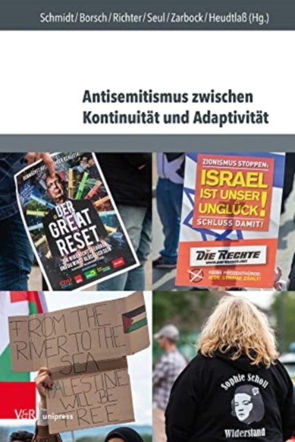 Cover for Antisemitismus zwischen Kontinuitat und Adaptivitat: Interdisziplinare Perspektiven auf Geschichte, Aktualitat und Pravention (Innbunden bok) (2022)