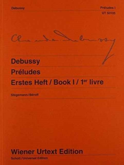 Cover for Claude Debussy · Préludes.UT50105 (Bok) (1986)