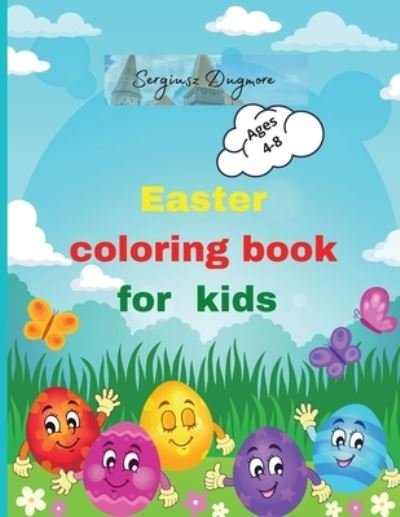 Cover for Urtimud Uigres · Easter coloring book for kids (Paperback Bog) (2021)