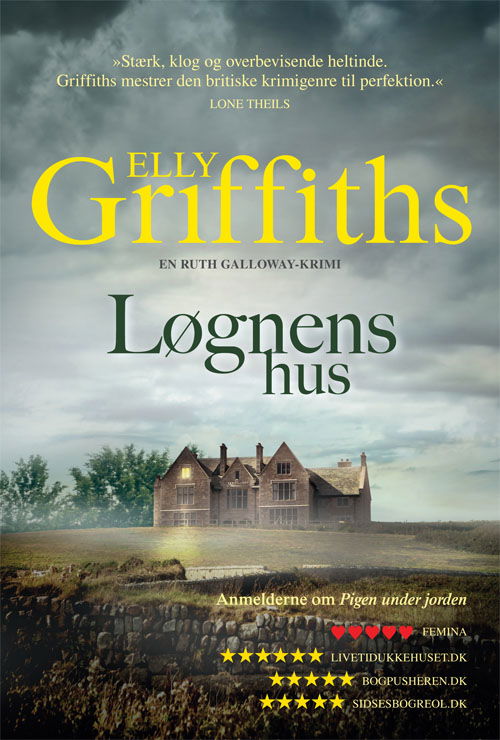 Cover for Elly Griffiths · Løgnens hus PB (Paperback Bog) [2. udgave] (2018)