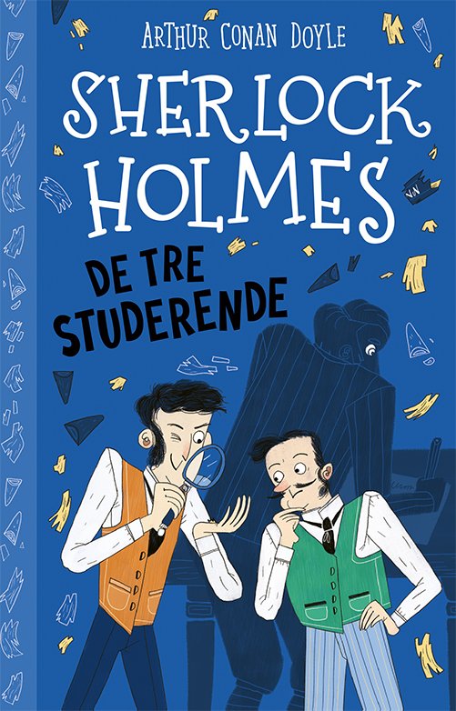 Cover for Arthur Conan Doyle · Sherlock Holmes: Sherlock Holmes 10: De tre studerende (Innbunden bok) [1. utgave] (2023)