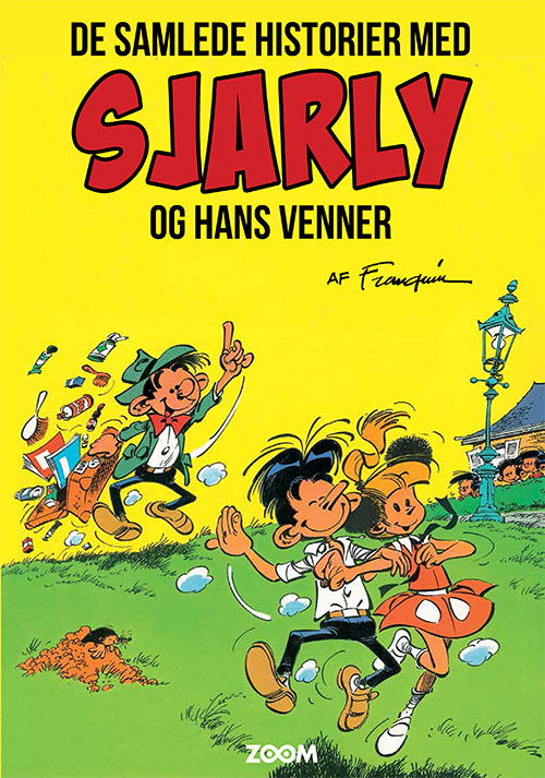 Cover for Franquin · Sjarly: De samlede historier med Sjarly og hans venner (Bound Book) [1. Painos] (2021)