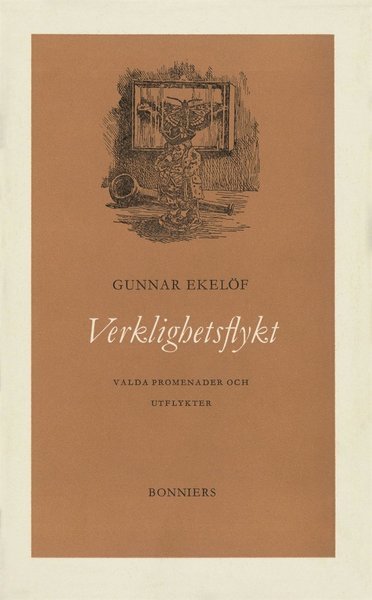 Cover for Gunnar Ekelöf · Verklighetsflykt : valda promenader och utflykter (ePUB) (2013)