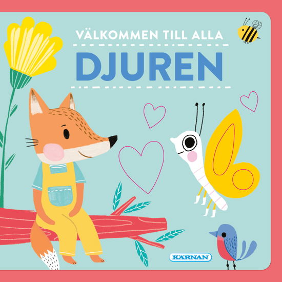 Cover for Välkommen till alla djuren (Tavlebog) (2024)