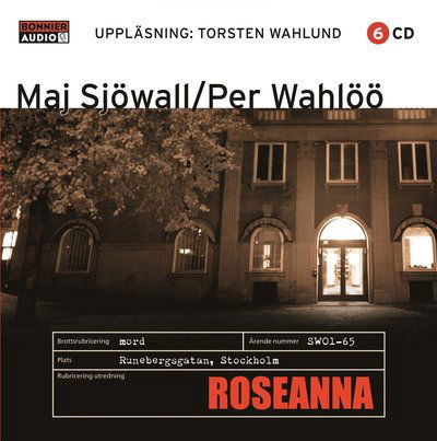 Cover for Per Wahlöö Maj Sjöwall · Roseanna (CD)