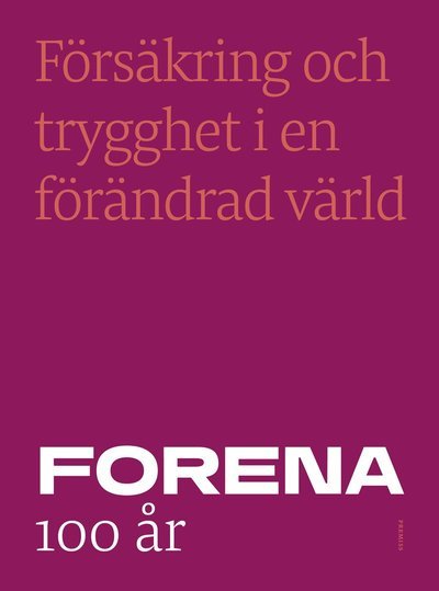 Cover for Håkan Svärdman · Försäkring och trygghet i en förändrad värld (Book) (2019)