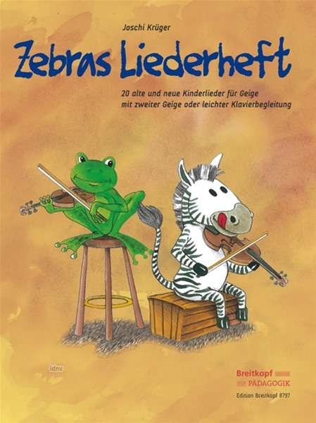 Cover for Krüger · Zebras Lied.,2Vl.od.Vl+Kl.EB8797 (Book) (2018)
