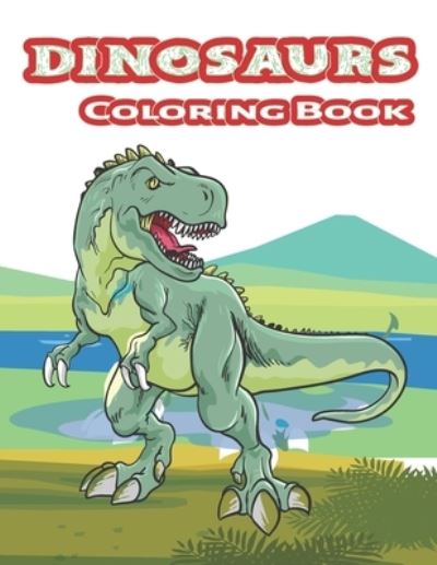 Cover for Flame Publishing · Dinosaurs Coloring Book (Paperback Book) (2020)