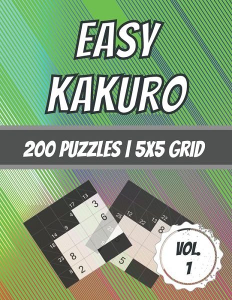 Cover for Dabini G · Easy Kakuro (Paperback Book) (2020)
