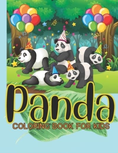 Cover for Ash Publication · Panda Coloring Book For Kids (Paperback Book) (2021)