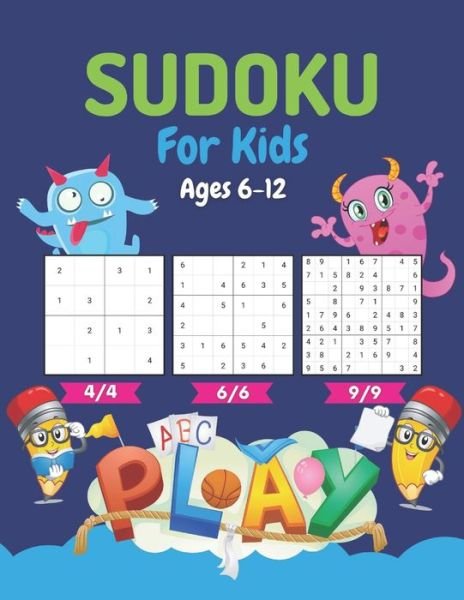 Cover for Pronob Kumar Singha · Sudoku For Kids Ages 6-12 (Paperback Bog) (2021)