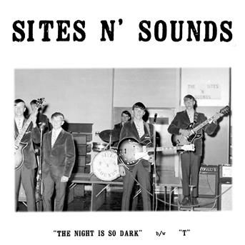 Cover for Sites N Sounds · Night is So Dark (7&quot;) (2017)